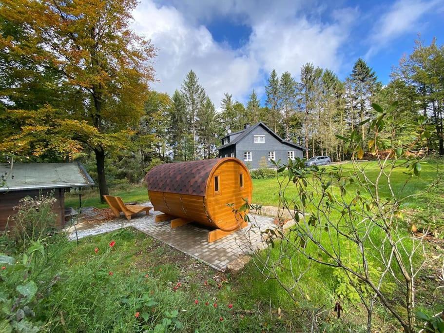 Ferienhaus Asten-Lodge Winterberg Esterno foto
